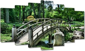 Festmények 140x80 Fa híd