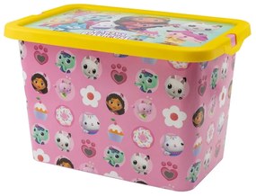 Gabi babaháza Wonderland műanyag tároló doboz 7 L