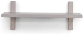 Szürkésbézs fém fali polc 60 cm Hola – Spinder Design