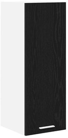 Függő szekrény Riga 2 pcs Fekete tölgy és fehér 30 x 31 x 80 cm