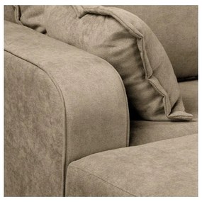 Világosbarna sarokkanapé (bal oldali) Beata – Ropez