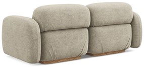 Bézs buklé moduláris kanapé 190 cm Ailani – Makamii