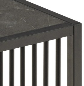 Tárolóasztal kő dekorral 40x40 cm Strington – Actona