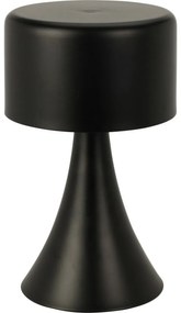 Hatford hordozható fém LED-es asztali lámpa , 12 x 21 cm