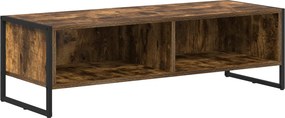 vidaXL TV szekrény Füstös tölgy 100 x 36.5 x 30.5 cm Faanyag