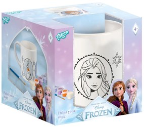 Disney Jégvarázs Destiny festhető porcelán bögre 235 ml Díszdobozban