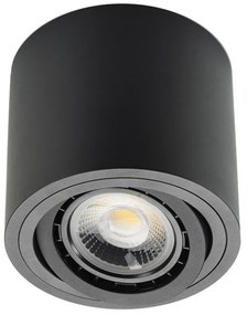 LUMIFALL LMF-CILOESB CILIO Hengeres Mennyezeti Lámpa Fekete GU10/ES111 IP20