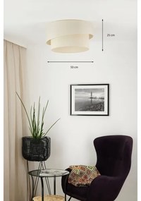 Brilagi - Mennyezeti lámpa SHINE 1xE27/15W/230V átm. 50 cm krémes