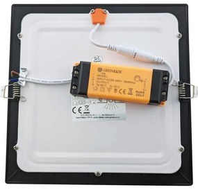 LED Fürdőszobai beépíthető lámpa VEGA LED/12W/230V 2800K 16,8 cm IP44