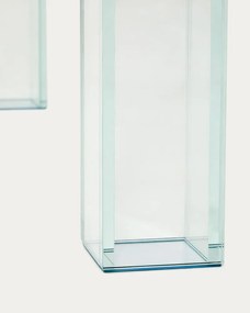 Üveg étkezőasztal 90x160 cm Adularia – Kave Home