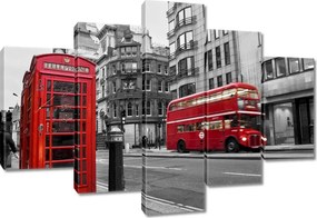 Faliórák 150x105 London Fülke Busz