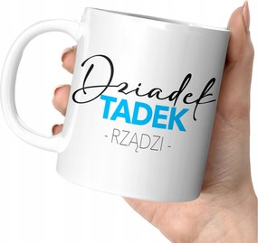 Bögre Nagypapa Uralkodik Névvel Személyre Szabott Ajándék