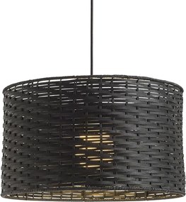 RENDL FIATLUX 41/24 závěsná černá bambus 230V LED E27 15W