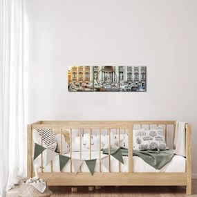 Kép - Trevi-kút (órával) (90x30 cm)