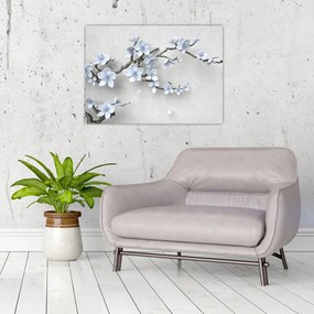 A virágok képe (70x50 cm)