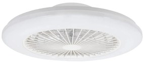 Aigostar LED állítható mennyezeti ventilátor 40W 230V 2700-6500K 50cm fehér+DO