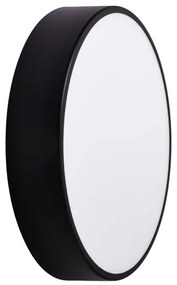 Kültéri mennyezeti lámpa érzékelővel CLEO 3xE27/24W/230V á. 40 cm fekete IP54