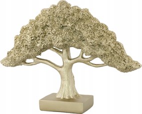 Figura Fa arany műgyanta 22cm magas