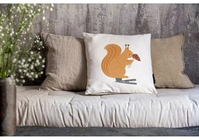 Párnahuzat 45x45 cm Squirell And Toadstool – Butter Kings