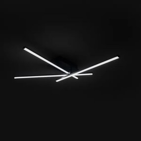 Brilagi - LED mennyezeti lámpatest STRIPES LED/30W/230V fekete