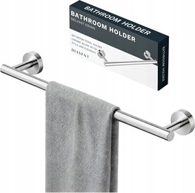 Fürdőszobai Törölközőtartó Tartó Egyenes 40CM Delvant Esvan Króm