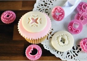 Bélyegzők és lyukasztók cukormázhoz (fondant) 9 részes