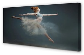 Canvas képek balerina füst 100x50 cm