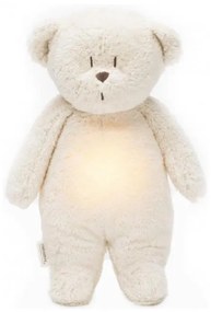 Moonie Moonie - Snuggle buddy dallammal és világítással medvebocs organikus polar natur FBB0297