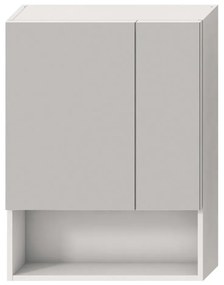 JIKA H4532410383041 - LYRA tükörszekrény polccal, 80x60 cm, fehér