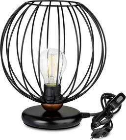 Ăjjeli lĂĄmpa Loft asztali lĂĄmpa XL huzal led E27