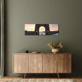 A kapu képe, Yellowstone (órával) (90x30 cm)