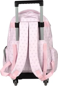 K-pop Démonvadászok Pink gurulós iskolatáska, táska 46 cm