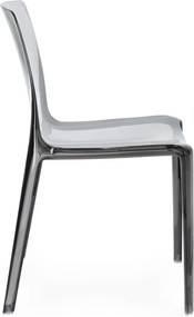 Szürke műanyag kerti szék Adele – Bizzotto