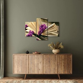 Kép egy levendula könyvről (90x60 cm)