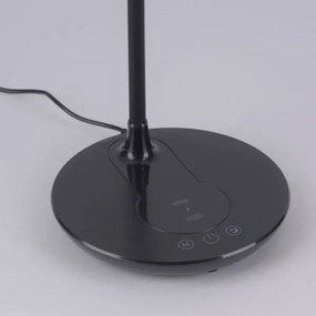 Leuchten Direkt 14416-18 - LED Dimmelhető asztali lámpa töltővel ASTRID LED/5W/230V