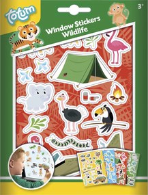 Állatos Wildlife ablakmatrica szett