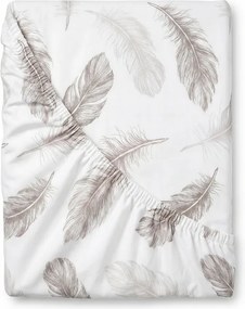 Kvalitex Shelby pamut körgumis lepedő, fehér, 160 x 200 cm, 160 x 200 cm