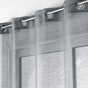 Szürke átlátszó függöny 140x240 cm Lissea – douceur d'intérieur