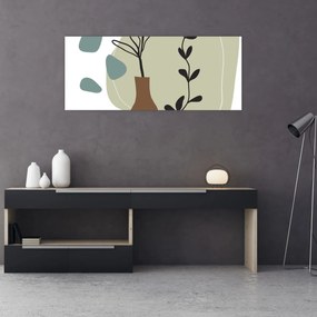 Kép - Virágok vázában N⁰2 (120x50 cm)