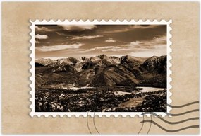 Poszterek 60x40 Tátra Lengyel hegyek Kilátás