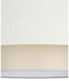 Felületre szerelt mennyezeti csillár NATIA 1xE27/60W/230V, krémszínű