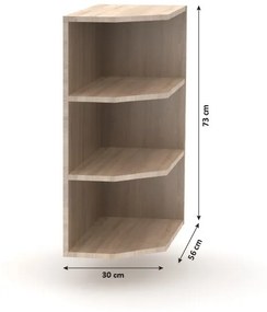 Alsó konyhai polc NOPL-052-OS Noliana (sonoma tölgy). 1015424