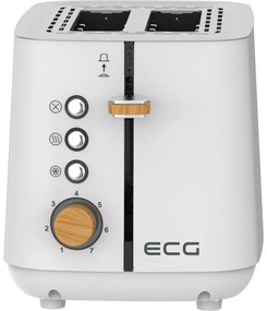 ECG ST 2768 kenyérpirító Timber White
