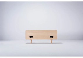 Fawan Natural TV-állvány tömör tölgyfából - Gazzda