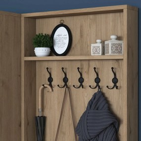 Előszoba szett Pone White and Walnut II