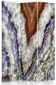 Gario Paraván Ásványi anyag szerkezete Méret: 180 x 170 cm, Kivitelezés: Klasszikus paraván