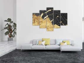 Kép - Arany szerkezet N⁰1 (150x105 cm)