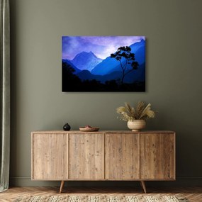 Kép - Éjszakai ég Nepálban (90x60 cm)