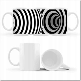 Fotó bögre Absztrakt fekete-fehér