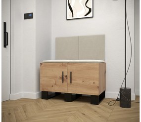 Előszobabútor Amanda 19 (artisan tölgy + bézs). 1086019